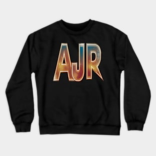 "AJR" in a throwback 50s style Crewneck Sweatshirt